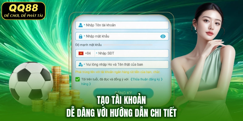 Tạo tài khoản dễ dàng với hướng dẫn chi tiết